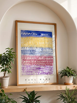 Paul Klee - Old City Plakat - 21 x 29.7 cm - Nellastore