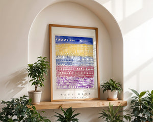 Paul Klee - Old City Plakat - 21 x 29.7 cm - Nellastore