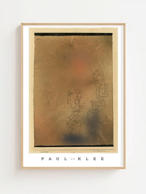 Paul Klee - Poems by painters Plakat - 21 x 29.7 cm - Nellastore
