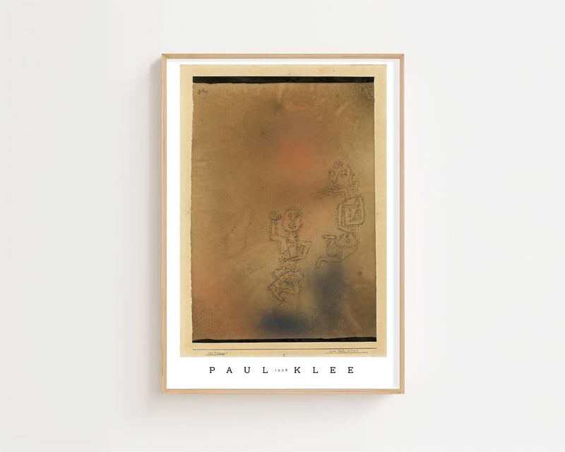Paul Klee - Poems by painters Plakat - 21 x 29.7 cm - Nellastore