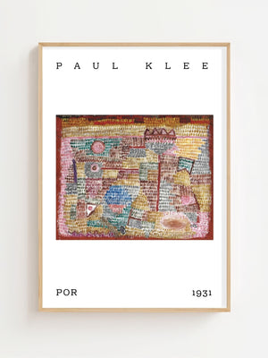 Paul Klee - POR Plakat - Premium Matte Paper Poster - Nellastore