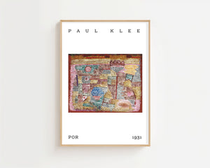 Paul Klee - POR Plakat - Premium Matte Paper Poster - Nellastore