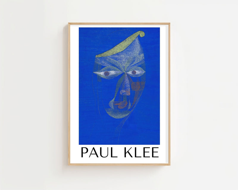 Paul Klee - Portrait of an Oriental Plakat - 21 x 29.7 cm - Nellastore