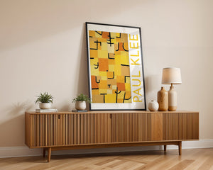 Paul Klee - Signs in Yellow Plakat - 21 x 29.7 cm - Nellastore