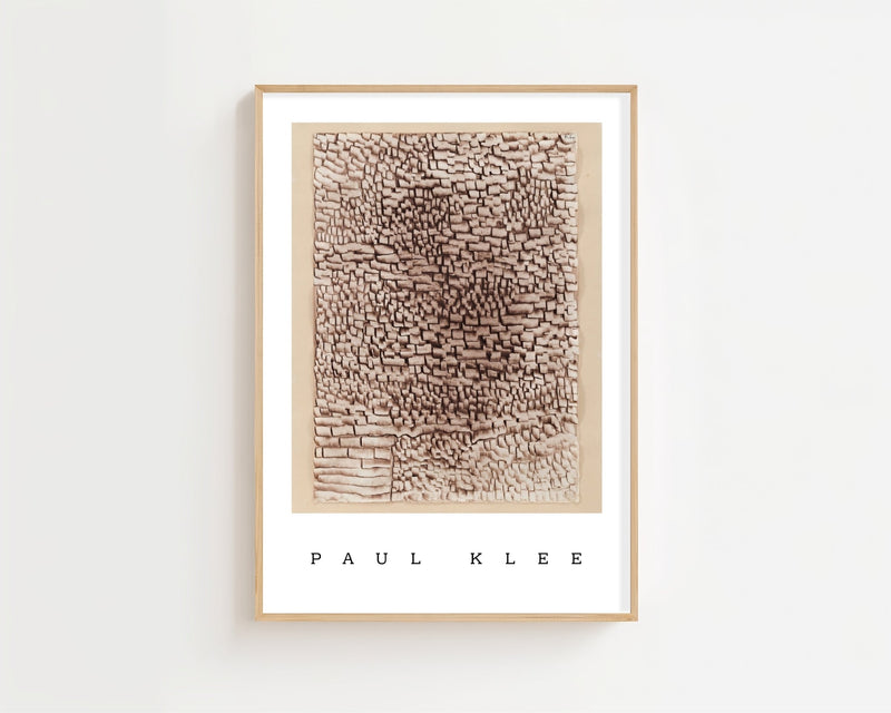 Paul Klee - Stone Desert Plakat - 21 x 29.7 cm (A4) - Nellastore