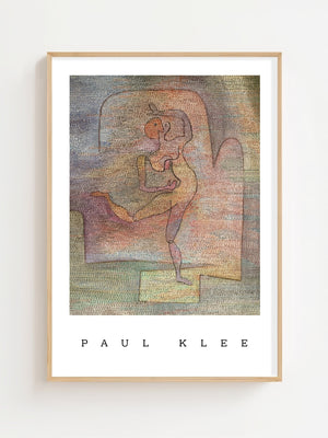 Paul Klee - Tänzerin Plakat - 21 x 29.7 cm (A4) - Nellastore
