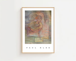 Paul Klee - Tänzerin Plakat - 21 x 29.7 cm (A4) - Nellastore