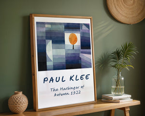 Paul Klee - The Harbinger Of Autumn Plakat - 21 x 29.7 cm (A4) - Nellastore