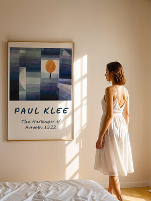 Paul Klee - The Harbinger Of Autumn Plakat - 21 x 29.7 cm (A4) - Nellastore