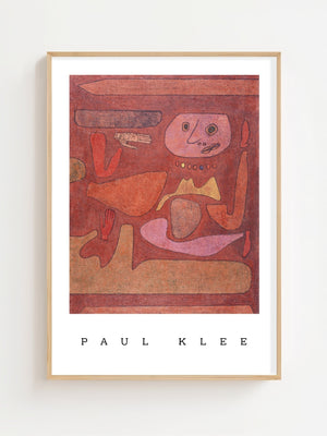Paul Klee - The Man Of Confusion Plakat - 21 x 29.7 cm (A4) - Nellastore