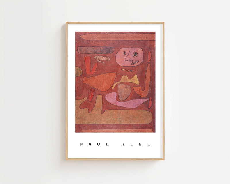 Paul Klee - The Man Of Confusion Plakat - 21 x 29.7 cm (A4) - Nellastore
