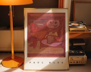 Paul Klee - The Man Of Confusion Plakat - 21 x 29.7 cm (A4) - Nellastore