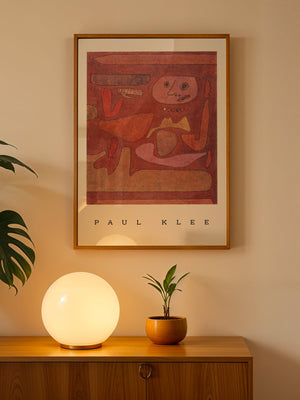 Paul Klee - The Man Of Confusion Plakat - 21 x 29.7 cm (A4) - Nellastore