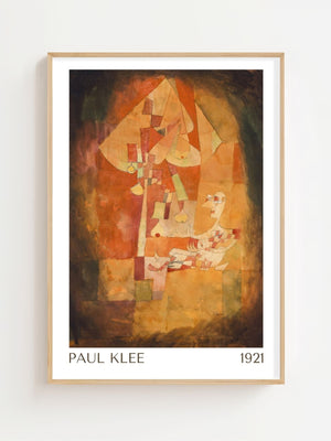 Paul Klee - The Man Under the Pear Tree Plakat - 21 x 29.7 cm - Nellastore