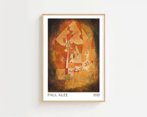 Paul Klee - The Man Under the Pear Tree Plakat - 21 x 29.7 cm - Nellastore