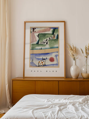 Paul Klee - Tomcat's Turf Plakat - 21 x 29.7 cm - Nellastore