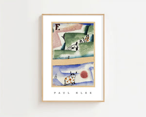Paul Klee - Tomcat's Turf Plakat - 21 x 29.7 cm - Nellastore