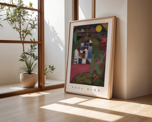 Paul Klee - Villa Plakat - 21 x 29.7 cm - Nellastore