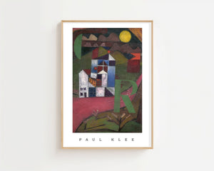 Paul Klee - Villa Plakat - 21 x 29.7 cm - Nellastore