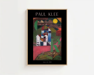 Paul Klee - Villa R Plakat - 21 x 29.7 cm - Nellastore