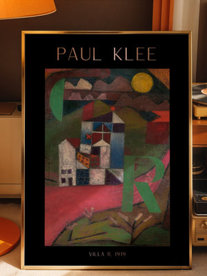 Paul Klee - Villa R Plakat - 21 x 29.7 cm - Nellastore