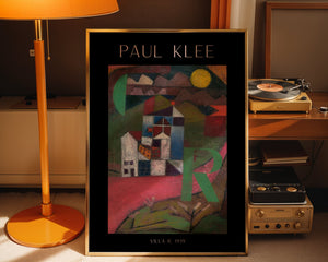 Paul Klee - Villa R Plakat - 21 x 29.7 cm - Nellastore