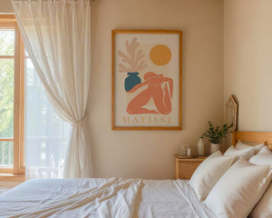 Peach Figure with Vase Matisse Plakat - 21 x 29.7 cm - Nellastore