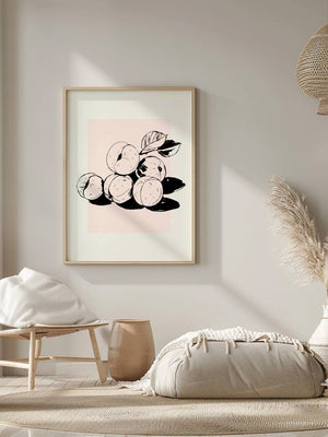 Peach Harvest Plakat - 21 x 29.7 cm - Nellastore
