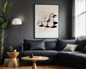 Peach Harvest Plakat - 21 x 29.7 cm - Nellastore