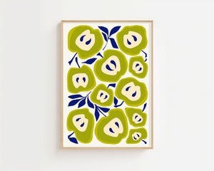 Pear Blossom Kitchen Plakat - 21 x 29.7 cm - Nellastore