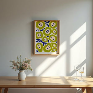 Pear Blossom Kitchen Plakat - 21 x 29.7 cm - Nellastore