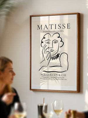 Pensive Woman Plakat - 21 x 29.7 cm (A4) - Nellastore