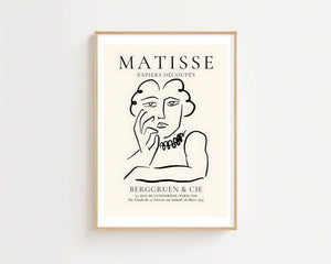 Pensive Woman Plakat - 21 x 29.7 cm (A4) - Nellastore
