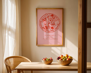 Pink Pastry Plakat - 21 x 29.7 cm - Nellastore