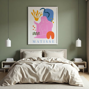 Pink Reverie Matisse Plakat - 21 x 29.7 cm - Nellastore