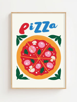 Pizzeria Verde Plakat - 21 x 29.7 cm - Nellastore