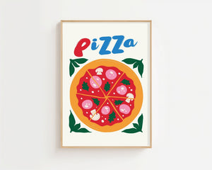 Pizzeria Verde Plakat - 21 x 29.7 cm - Nellastore