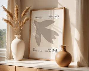 Pointed Leaf Cutout Plakat - 21 x 29.7 cm (A4) - Nellastore