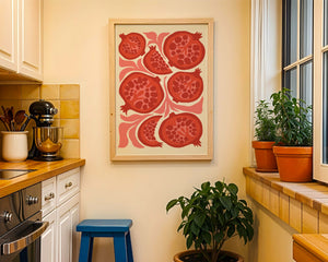 Pomegranate Garden Plakat - 21 x 29.7 cm - Nellastore