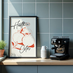 Pomegranate Mood Plakat - 21 x 29.7 cm - Nellastore