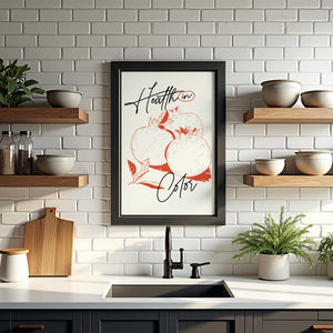 Pomegranate Mood Plakat - 21 x 29.7 cm - Nellastore