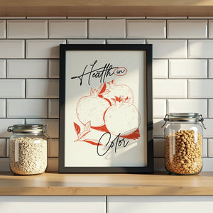 Pomegranate Mood Plakat - 21 x 29.7 cm - Nellastore