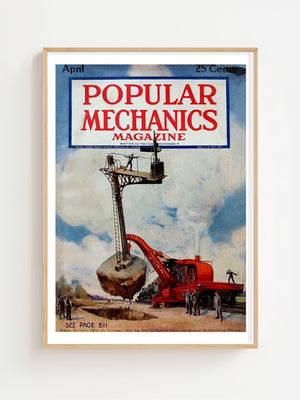 Popular Mechanics Magazine Plakat - 21 x 29.7 cm (A4) - Nellastore