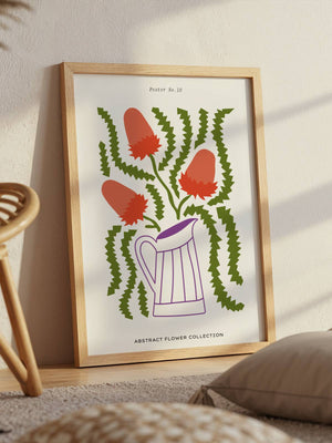 Poster No.16 Bloom Pitcher Plakat - 21 x 29.7 cm - Nellastore