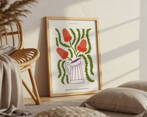 Poster No.16 Bloom Pitcher Plakat - 21 x 29.7 cm - Nellastore
