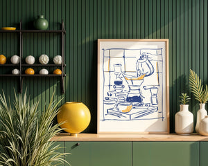 Pour Over Morning Plakat - 21 x 29.7 cm - Nellastore