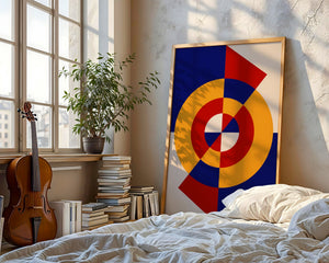 Primary Circle Spiral Plakat - 21 x 29.7 cm - Nellastore