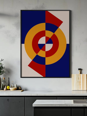 Primary Circle Spiral Plakat - 21 x 29.7 cm - Nellastore