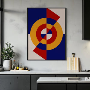 Primary Circle Spiral Plakat - 21 x 29.7 cm - Nellastore
