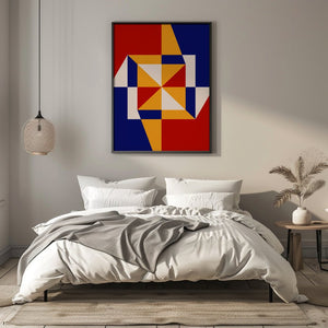 Primary Structure Bauhaus Plakat - 21 x 29.7 cm - Nellastore